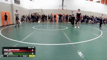 144 lbs Champ. Round 2 - Baily Bumgarner, Manchester vs Alex Lind, Upper Sandusky
