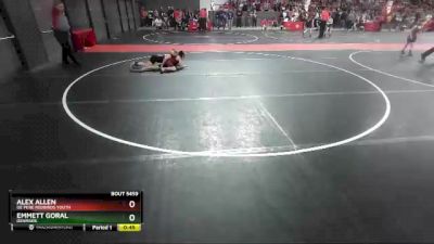 95 lbs Cons. Round 4 - Alex Allen, De Pere Redbirds Youth vs Emmett Goral, Denmark