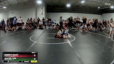 72 lbs Finals (2 Team) - Hunter Carl, Team Gotcha vs Garrett Raley, Florida Scorpions