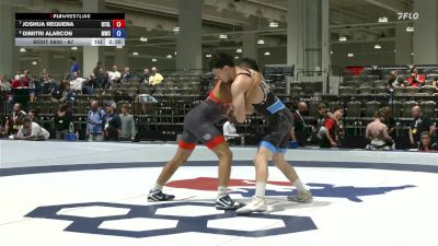 67 lbs 5th Place Match - Joshua Requena, Beat The Streets - Los Angeles vs Dimitri Alarcon, Mustang Wrestling Club