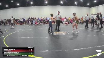 82 lbs Round 4 - David Bodford Jr, West Wateree Wrestling Club vs Ezra Herron, Beastworks