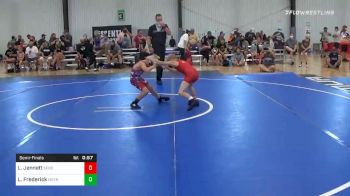 64 lbs Semifinal - Liam Jennett, Sebolt vs Legend Frederick, Metro