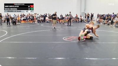 56 lbs Round 6 (8 Team) - Amir Abdullayev, MF Purge vs Micha Messina, Level Up Wrestling