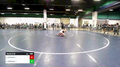 75 lbs Round Of 32 - Joey Ehrhart, FL vs Jace Rooney, NY