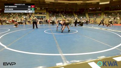 119 lbs Quarterfinal - Jett Sisemore, Commandos Wrestling Academy vs Rye Davis, Honey Badgers Wrestling Club