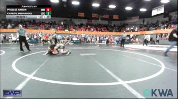 115 lbs Rr Rnd 1 - Preslee Nation, Darko Valley Wolf Pack vs Chantal Hernandez, Lone Grove Takedown Club
