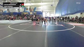 125 lbs Cons. Round 1 - Kaylei Wiedenmann, Olathe West vs Madi Johnson, Blue Valley