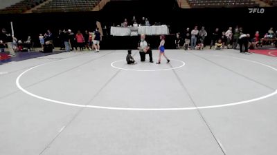 35-45 lbs Rr Rnd 3 - Haisley Henry, Georgia vs Saphira Bennett, Woodstock City Wrestling