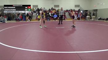 132-139 lbs 1st Place Match - Lakeyn Stubbs, Grinnell Girls vs Kaci Hodgson, Western Dubuque Girls