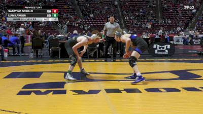 133 lbs First Round - Sabatino Sciullo, Reynolds vs Liam Lawler, Bishop McDevitt