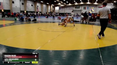 174 lbs Cons. Round 6 - Mason Buss, Southwest Minnesota State vs Levi Deaguero, Adams State