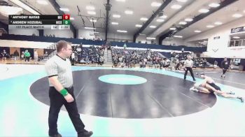 174 lbs 1st Place Match - Anthony Matas, Misericordia vs Andrew Kozubal, Messiah