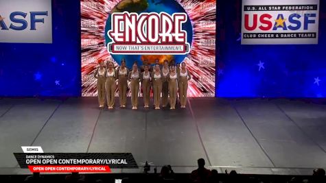 Dance Dynamics - Open Open Contemporary/Lyrical [2025 Open Open Contemporary/Lyrical Semis] 2025 The Dance Worlds
