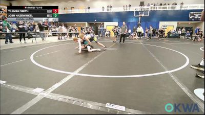 80 lbs Consolation - Tillman Smith, Redskins Wrestling Club vs Josh Hazewinkel, Husky Wrestling Club