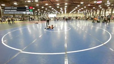 84 lbs Round 4 (2:15pm Saturday) - Mason Barnes, Terps Xtreme vs Andrew Allena, Scorpions