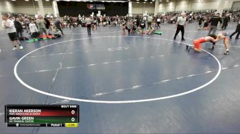 132 lbs Semifinal - Kieran Akerson, MWC Wrestling Academy vs Gavin Green, M2 Training Center