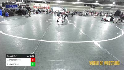 89 lbs Consi Of 16 #1 - Easton Anderson, Nebraska Wrestling Academy vs Kaynon Navarro, Idaho Gold Wrestling Club