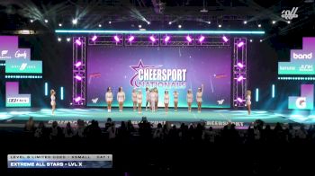 Extreme All Stars - Lvl X [2026 L6 Limited Coed - XSmall Day 1] 2026 CHEERSPORT National All Star Cheerleading Championship