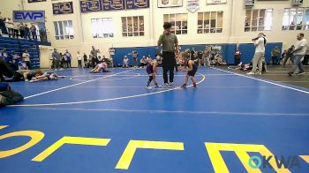 46 lbs Consi Of 8 #1 - Arturo Pastrana, Prague vs Micheal Fabela, Chickasha Youth Wrestling