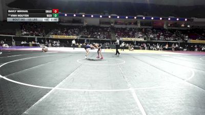 125 lbs Consi Of 16 #1 - Bavly Mikhail, UMASS vs Vinh Nguyen, Washington