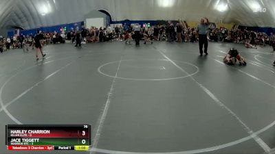 76 lbs Round 1 (8 Team) - Harley Charrion, Killer Elite vs Jace Tiggett, Warrior RTC