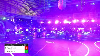 102 lbs Quarterfinal - Truin Meneely, Black Fox Wrestling Academy vs Jorrdan Salazar, Steel City Reloaded WC