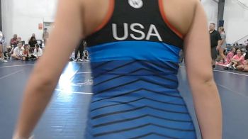 61 lbs Rr Rnd 5 - Isabella Hernandez, NC United - W vs Chloe Owen, Team Worldwide - W