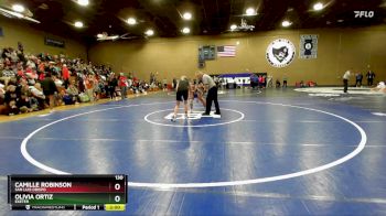 130 lbs Champ. Round 1 - Olivia Ortiz, Exeter vs Camille Robinson, San Luis Obispo
