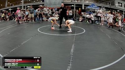 68 lbs Round 6 (8 Team) - Kasen Meloy, Keystone Krush vs Princeton Nunn, Takedown Elite