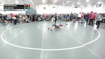 75 lbs Round Robin 1 - Brayden Brooks, WV Wild - MS vs Jace Britton, Dayton Bandits - MS
