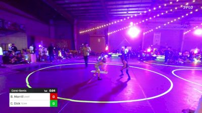 43 lbs Consolation - Brigston Morrill, Unattached vs Carson Dick, Team Grand Valley Elite