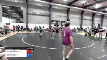 129 kg Prelims - Hunter Vander Heiden, Aviators vs Tyler Coccialillos, Capital Wrestling Club