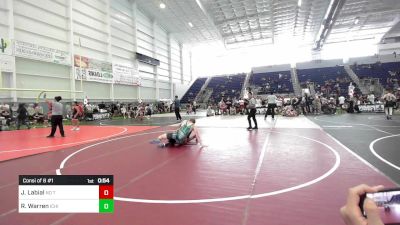 150 lbs Consi Of 8 #1 - Joshua Labial, No Team vs Reid Warren, Ichiban WC