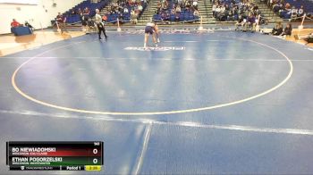 141 lbs Quarterfinal - Ethan Pogorzelski, Wisconsin-Whitewater vs Bo Niewiadomski, Wisconsin-Eau Claire