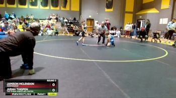 50/55 Round 3 - Jamison Mclendon, Independent vs Judah Thigpen, The Storm Wrestling Center