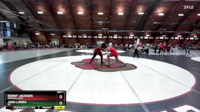 285 lbs Quarterfinal - Kenny Jackson, Oneonta State vs Josh Lanka, RIT