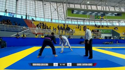 BRENNO HENRIQUE ALCARA DA CUNHA vs GABRIEL SANTANA GOMES 2026 FPJJ Circuito Paulista GI Etapa 1