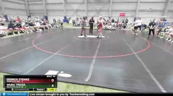 182 lbs 2nd Wrestleback (8 Team) - Derrick Steinke, Minnesota Red vs Wura Yinusa, Oklahoma Blue GR