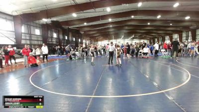 86 lbs Champ. Round 1 - Gibson Ashby, Wasatch Wrestling Club vs Rykam Godwin, Roy Wrestling Club