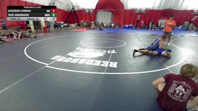 165 lbs Round 1 (8 Team) - Jackson Loreno, Brainerd vs Tate Anderson, Minnewaska