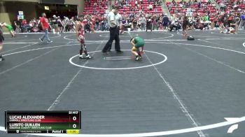 76 lbs Cons. Round 2 - Luisito Guillen, Kingman County Wrestling Club vs Lucas Alexander, Carroll Wrestling Club