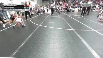 61 lbs Quarterfinal - Miller Cade Lane, Collinsville Cardinal Youth Wrestling vs Wesley Garza, Sperry Wrestling Club