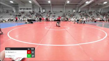 142 lbs Rr Rnd 3 - Gavin Richard, Grit Mat Club Red vs Tanner Tutku, Team Gotcha Blue