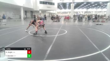 144 lbs Semifinal - Austin Angle, Cwa vs Tyson Daniels, Faito Wc