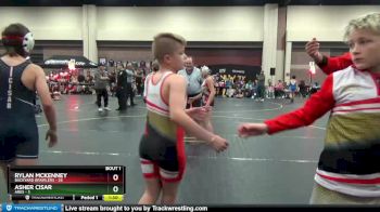 101 lbs Semis (4 Team) - Rylan McKenney, Backyard Brawlers vs Asher Cisar, Ares