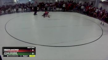 19 lbs Quarterfinal - Ethan Bourge, Brady Youth Wrestling vs Briggs Hastings, Norfolk Wrestling Club