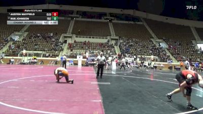 1A-4A 157 Champ. Round 2 - Austen Mayfield, Cleburne County vs Rue Johnson, Fultondale