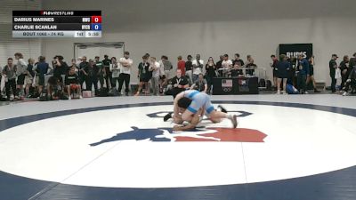 74 kg Champ. Rd Of 256 - Darius Marines, Michigan Wrestling Club vs Charlie Scanlan, New York City RTC