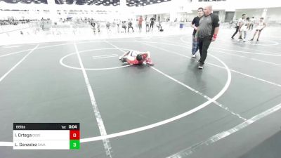 66 lbs 3rd Place - Isaac `the Hammer` Ortega, Desert Dogs WC vs Leon Gonzalez, Savage House WC