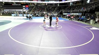 94 lbs Champ. Round 1 - Hadley Merrill, Newark Valley vs Zoey Hernandez, Rocky Point